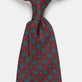 100% Silk Floral Necktie – Luxury Wedding & Business Tie | Men's