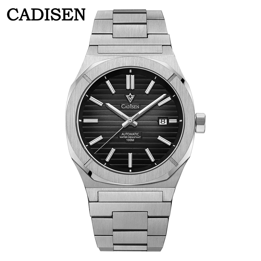 Cadisen C8200 Automatic Watch – Miyota 8215, 21 Jewels, Sapphire Crystal, 100m Water Resistant