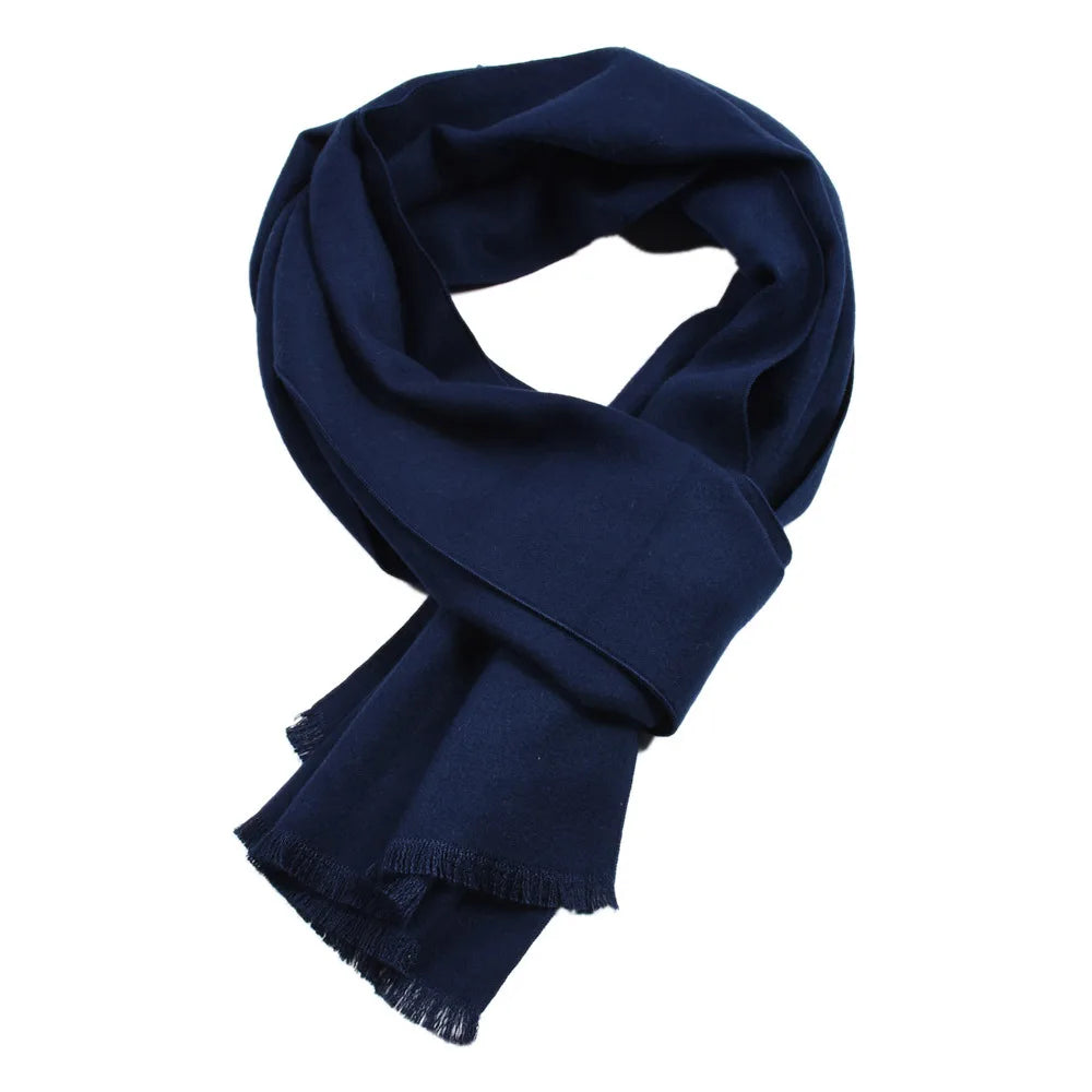 Men's Cashmere Blend Solid Scarf