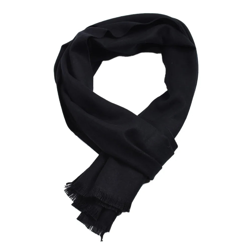 Men's Cashmere Blend Solid Scarf
