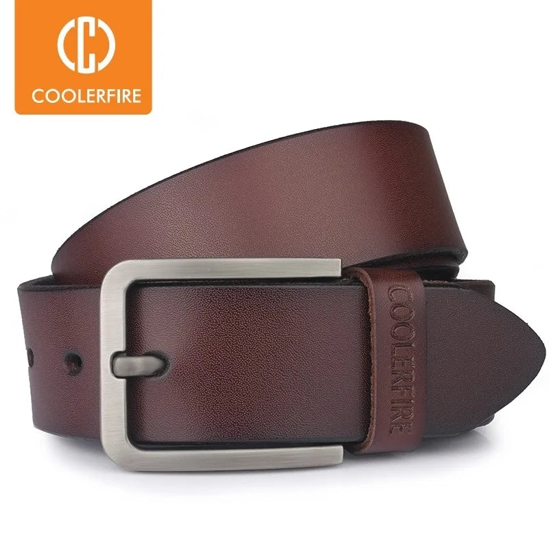 New Men's Belt Genuine Leather Belt For Men Designer Belts Men High Quality Fashion Luxury Brand Wide Belts