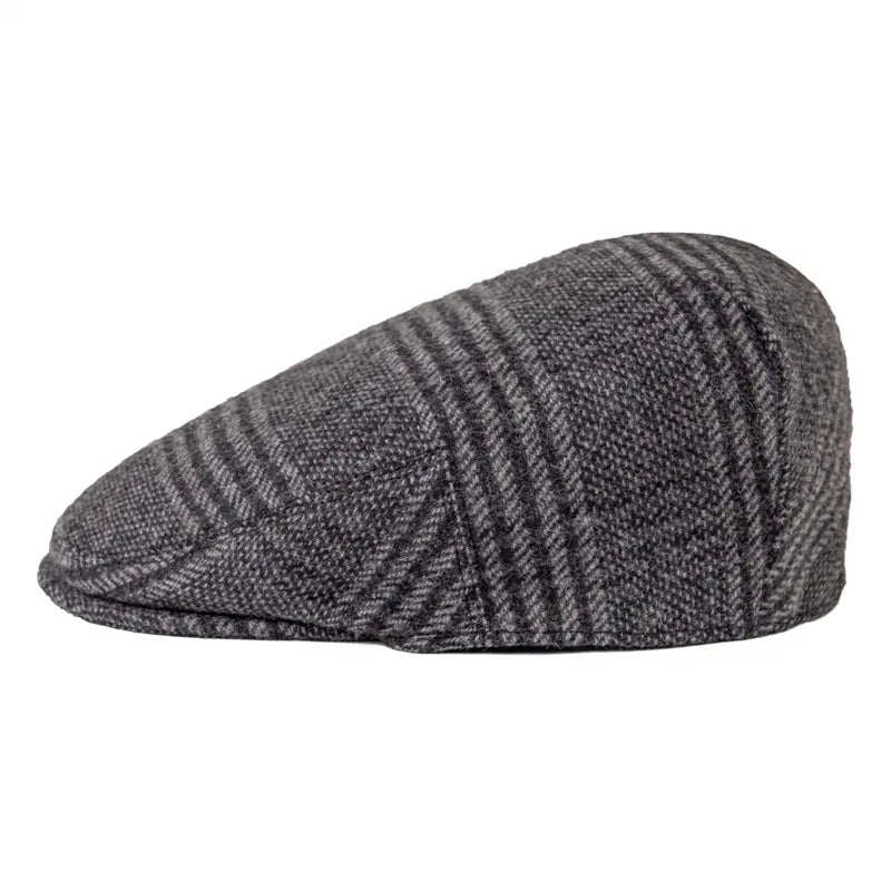 Wool Blend Newsboy Cap