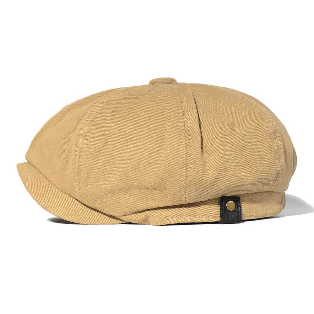 Cotton Newsboy Cap