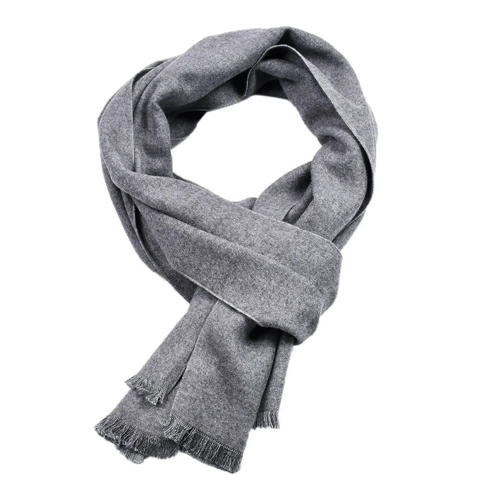 Men's Cashmere Blend Solid Scarf