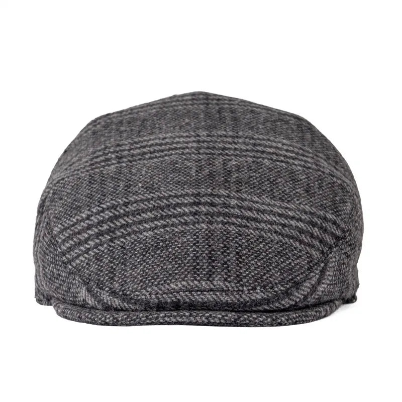 Wool Blend Newsboy Cap
