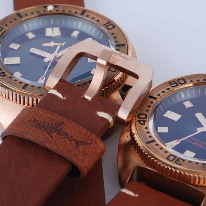 HEIMDALLR Men Dive Watch Bronze Turtle Case Automatic Mechanical Wristwatch Diver 200m Waterproof C3 Luminous Sapphire NH35