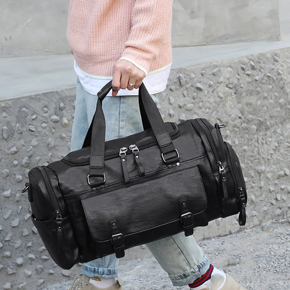 Men's Waterproof Gym Duffel Bag – Large Training & Travel Sports Bag