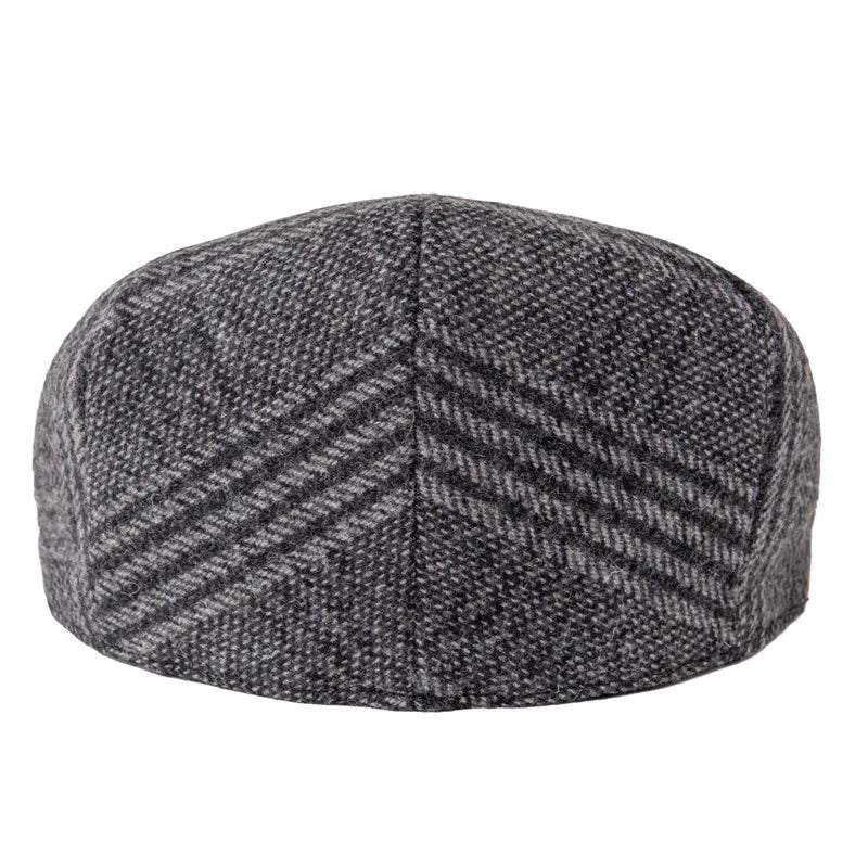 Wool Blend Newsboy Cap