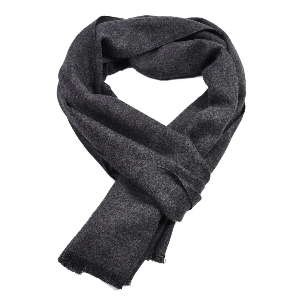 Men's Cashmere Blend Solid Scarf