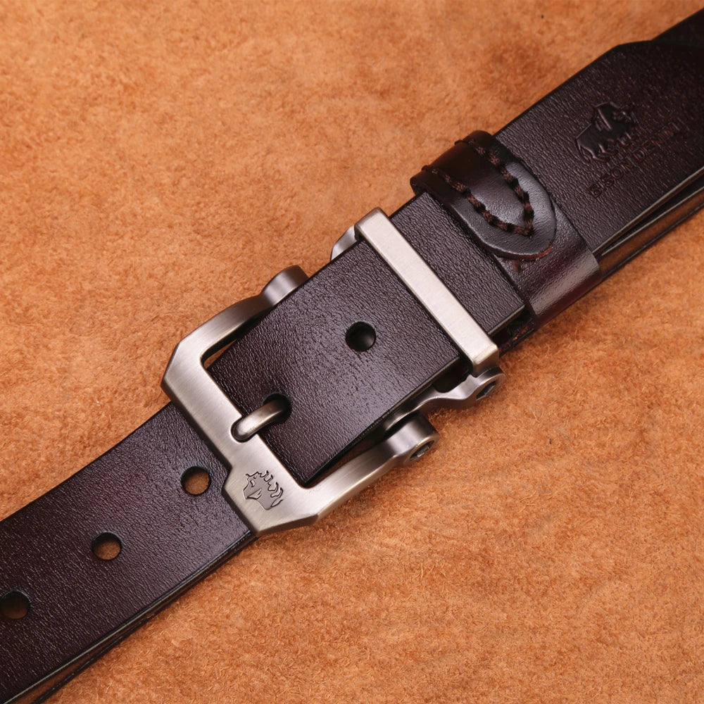 BISON DENIM Genuine Leather Belt
