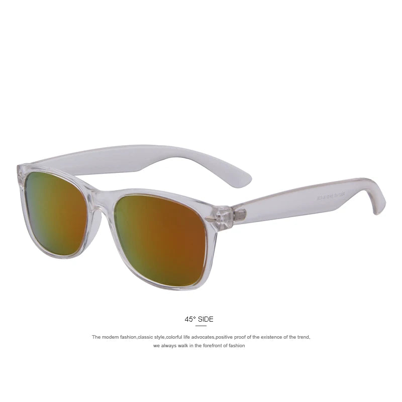 Merry's Men's Polarised Retro Rivet Sunglasses — Vintage-Inspired Rectangle Frame