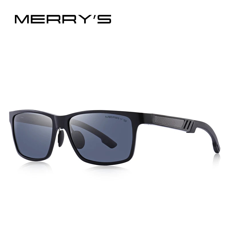Merry's Men's HD Polarised Sunglasses — Aluminium-Magnesium Frame