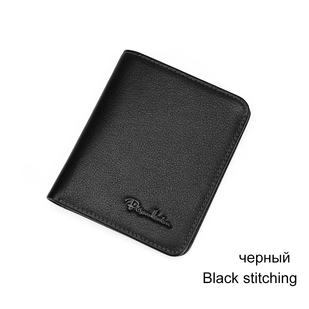BISON DENIM Leather Bifold Wallet – Gift Edition
