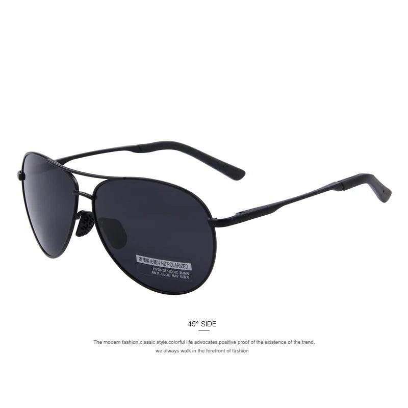 Merry's Men's Polarised Shield Sunglasses — Vintage-Inspired Alloy Frame