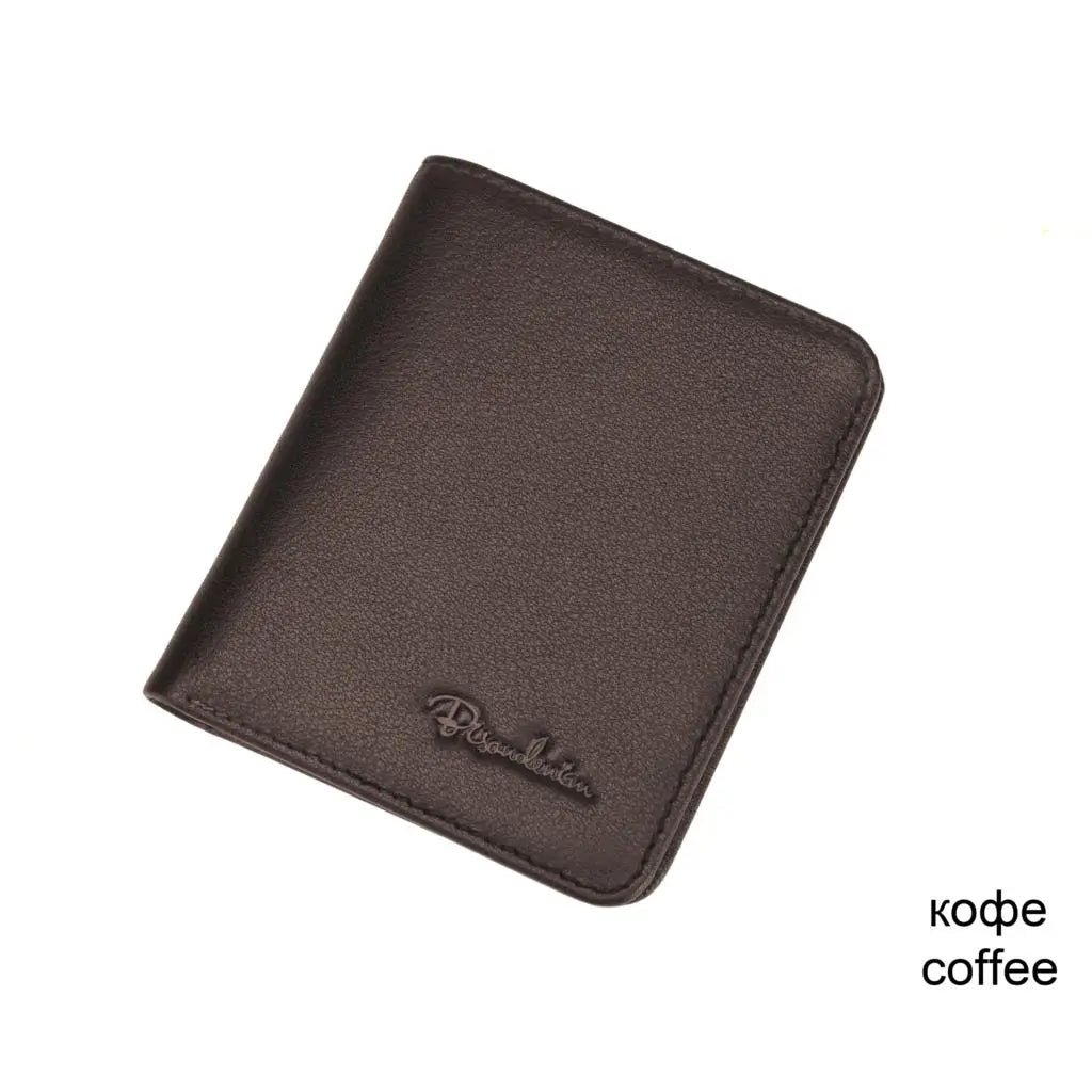 BISON DENIM Leather Bifold Wallet – Gift Edition