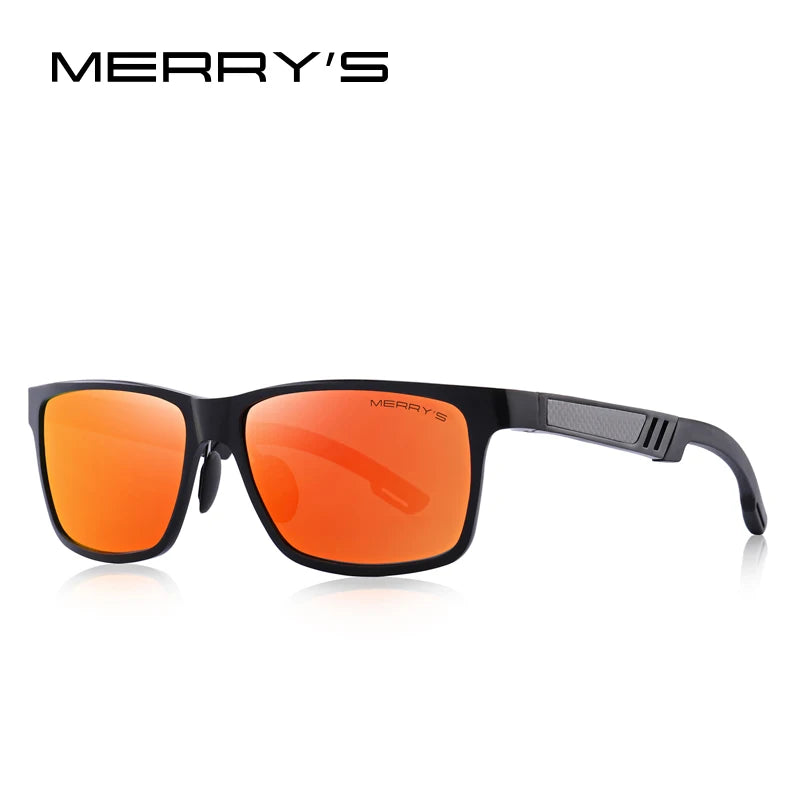 Merry's Men's HD Polarised Sunglasses — Aluminium-Magnesium Frame