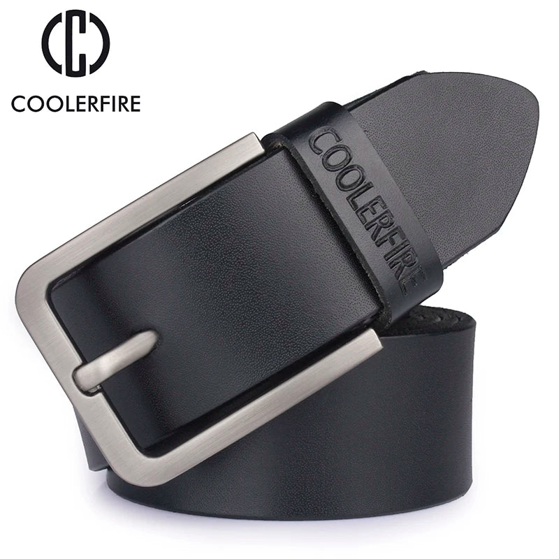 New Men's Belt Genuine Leather Belt For Men Designer Belts Men High Quality Fashion Luxury Brand Wide Belts