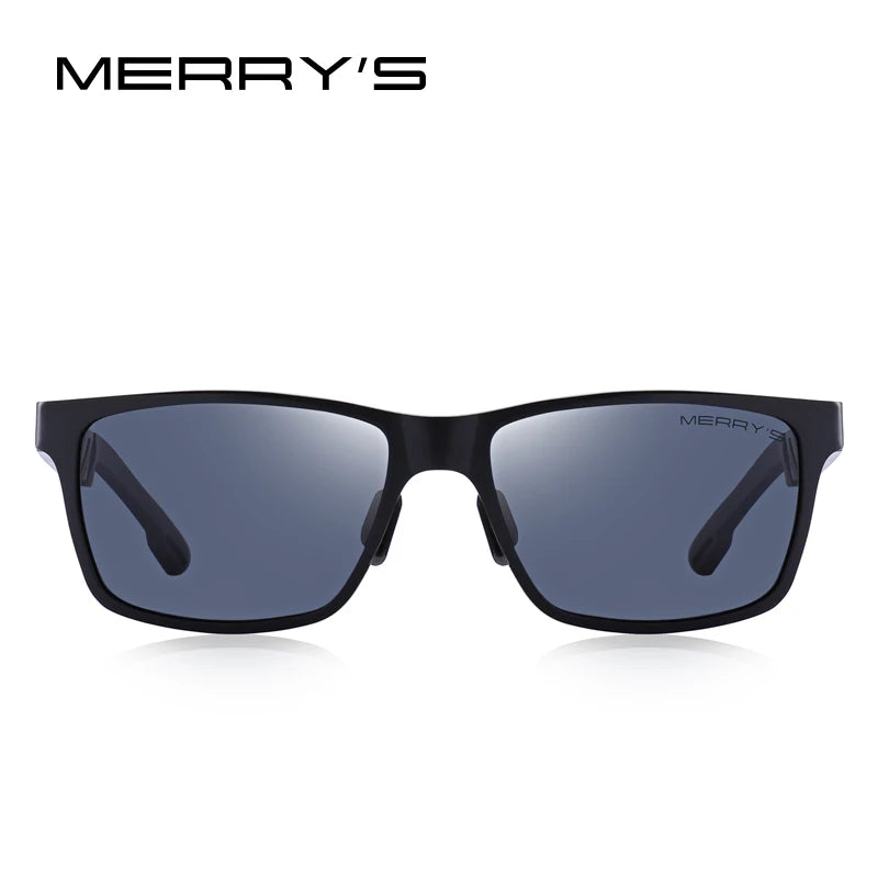 Merry's Men's HD Polarised Sunglasses — Aluminium-Magnesium Frame