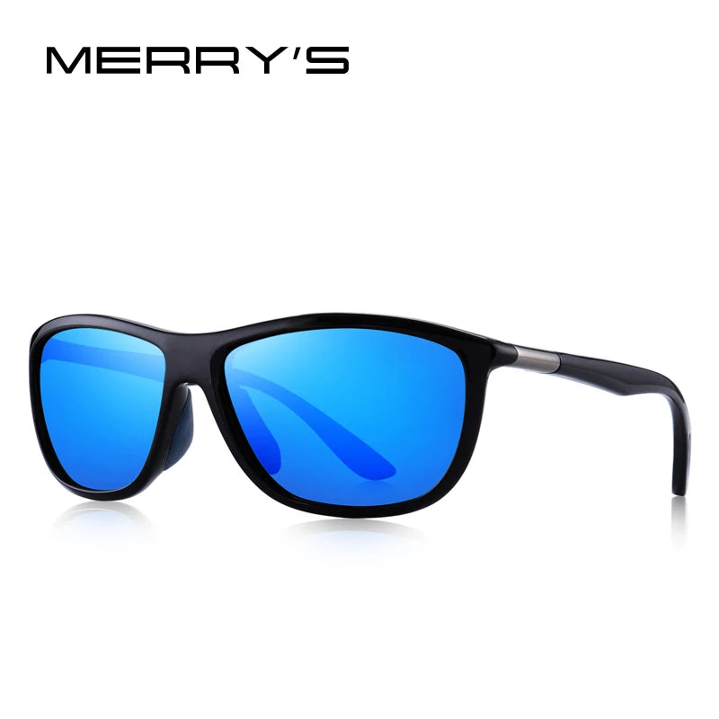 Merry's Men's HD Polarised Oval Sunglasses — Sports & Fishing