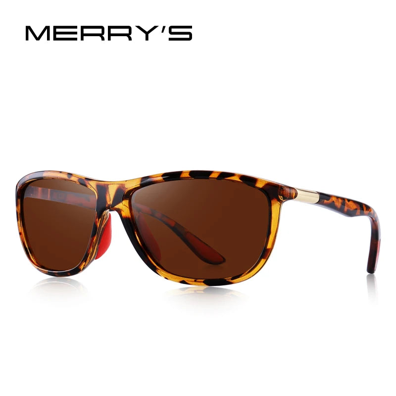 Merry's Men's HD Polarised Oval Sunglasses — Sports & Fishing