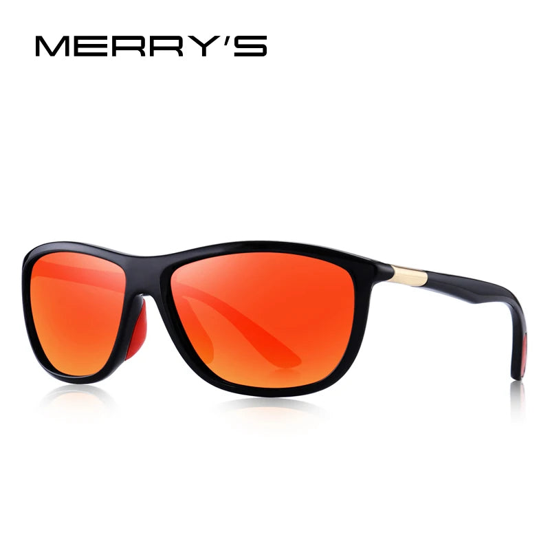 Merry's Men's HD Polarised Oval Sunglasses — Sports & Fishing