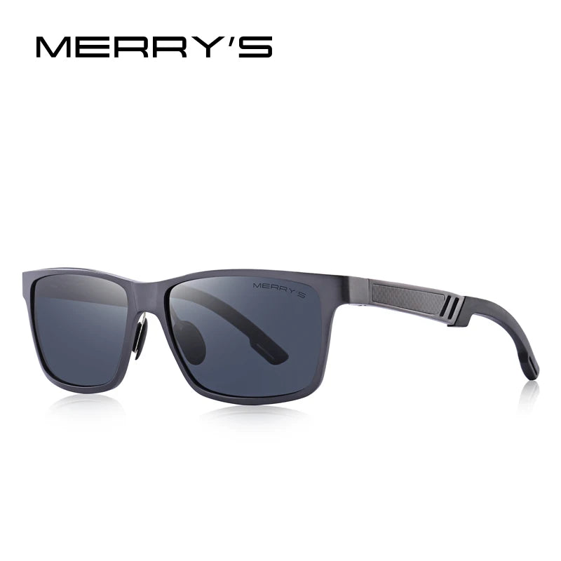 Merry's Men's HD Polarised Sunglasses — Aluminium-Magnesium Frame