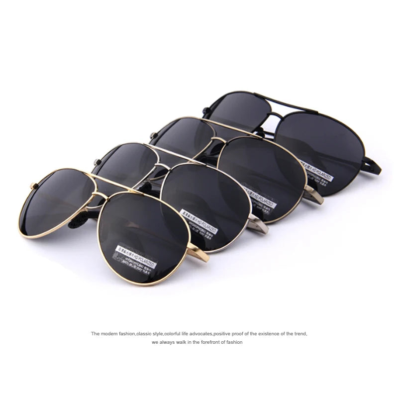 Merry's Men's Polarised Shield Sunglasses — Vintage-Inspired Alloy Frame