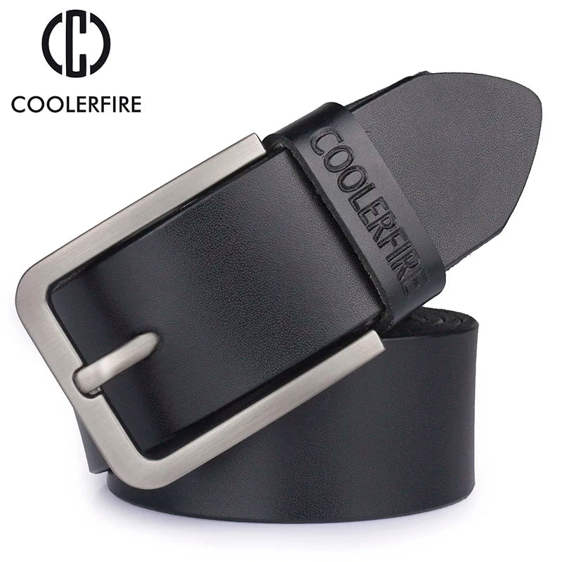 New Men's Belt Genuine Leather Belt For Men Designer Belts Men High Quality Fashion Luxury Brand Wide Belts