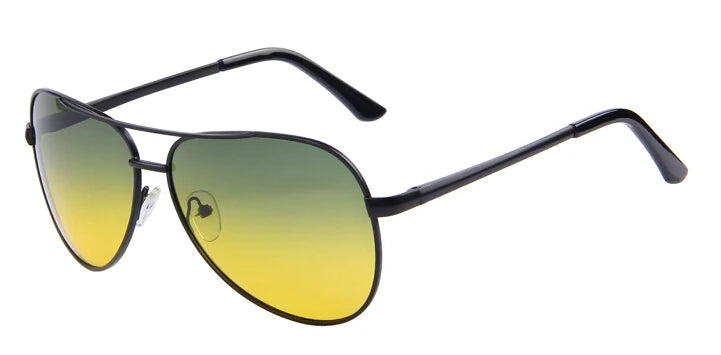 Merry's Men's Polarised Pilot Sunglasses — Day & Night Vision