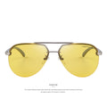 Merry's Men's Polarised Rimless Sunglasses — Aluminium Alloy Frame