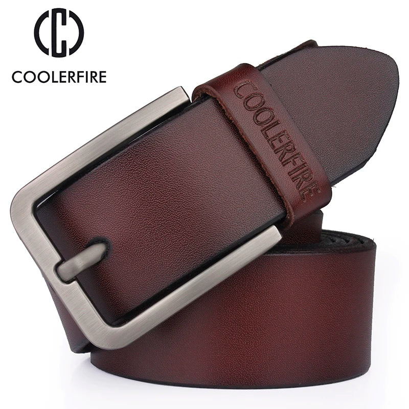 New Men's Belt Genuine Leather Belt For Men Designer Belts Men High Quality Fashion Luxury Brand Wide Belts