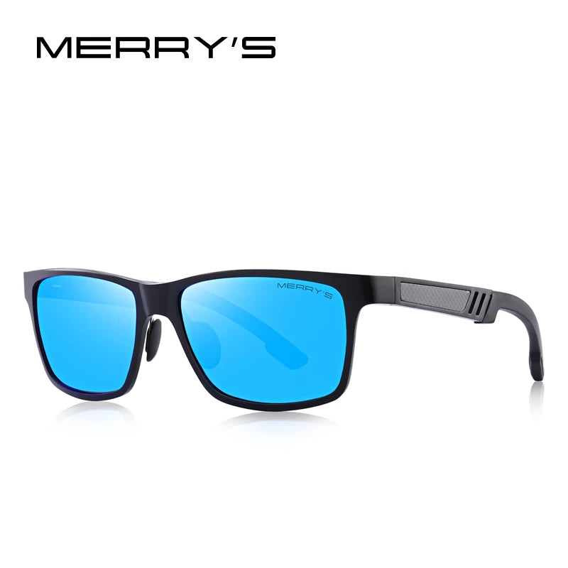 Merry's Men's HD Polarised Sunglasses — Aluminium-Magnesium Frame