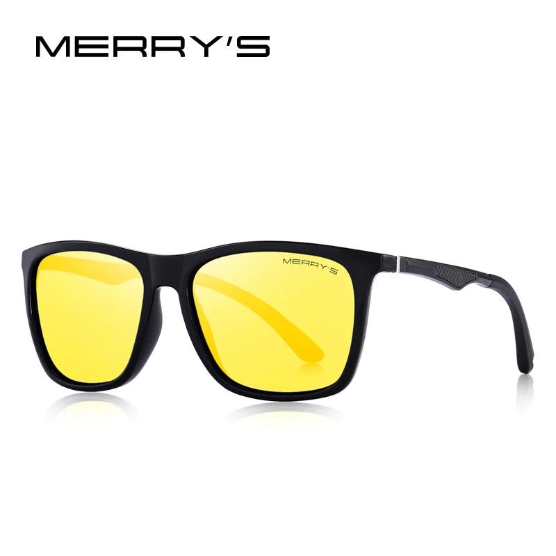 Merry's Men's HD Polarised Fishing Sunglasses — Aluminium Alloy Temples