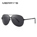 Merry's Men's Classic Aviation Polarised Sunglasses