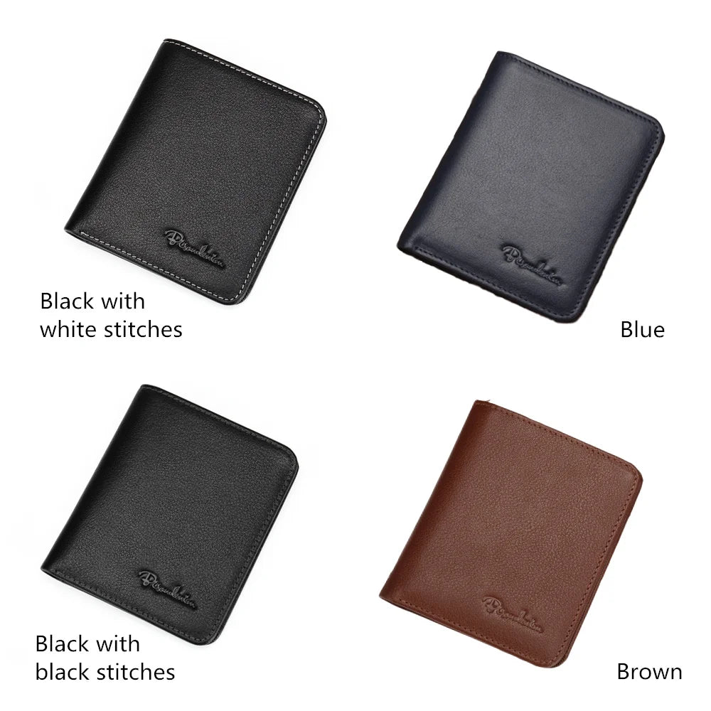 BISON DENIM Leather Bifold Wallet – Gift Edition