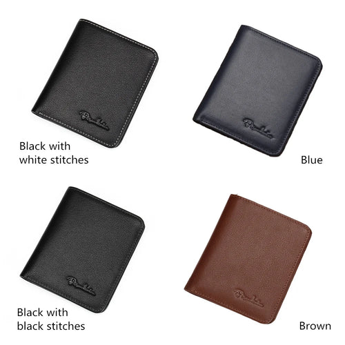 BISON DENIM Leather Bifold Wallet – Gift Edition