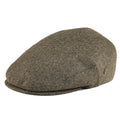 VOBOOM Wool Tweed Herringbone Flat Cap – Newsboy & Ivy Hat for Men & Women