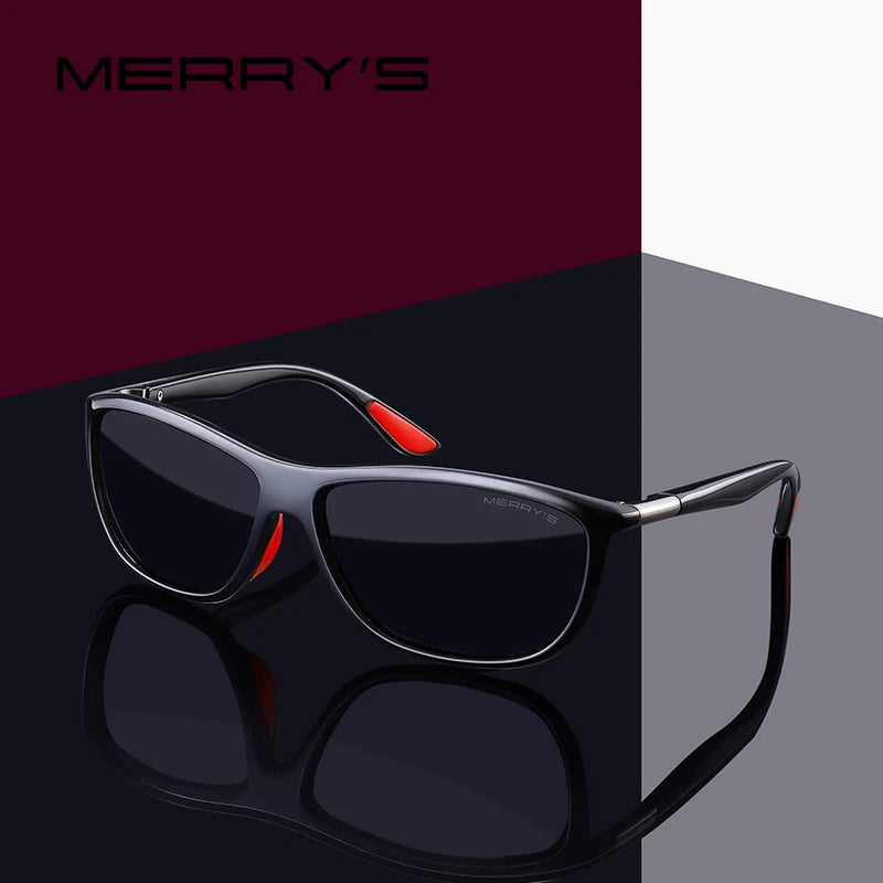Merry's Men's HD Polarised Oval Sunglasses — Sports & Fishing