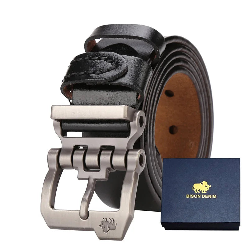 BISON DENIM Genuine Leather Belt