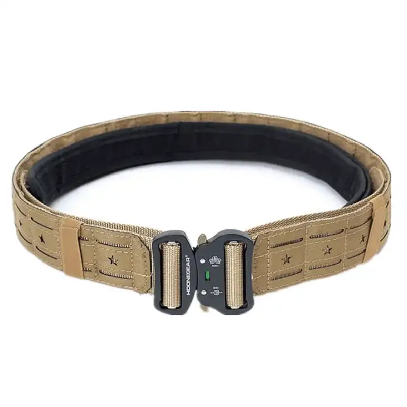2-Inch Tactical MOLLE Belt – Quick Release Metal Buckle