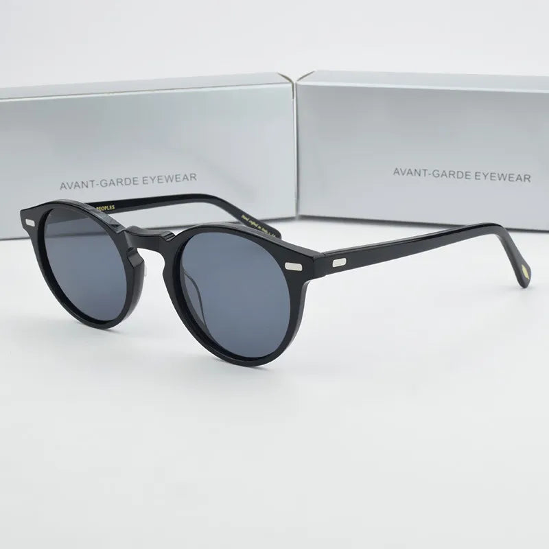 TAG Hezekiah 5186 Polarized Photochromic Round Sunglasses