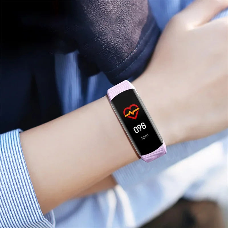 C6T Smart Fitness Bracelet | Body Temperature, Heart Rate & Sleep Monitor | IP67
