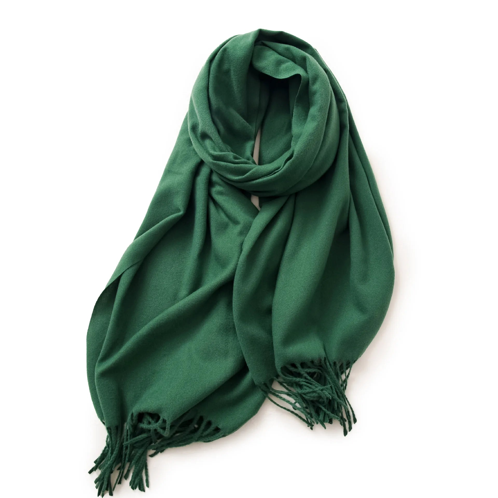 Men's Soft Winter Scarf | Warm Tassel Wrap & Shawl