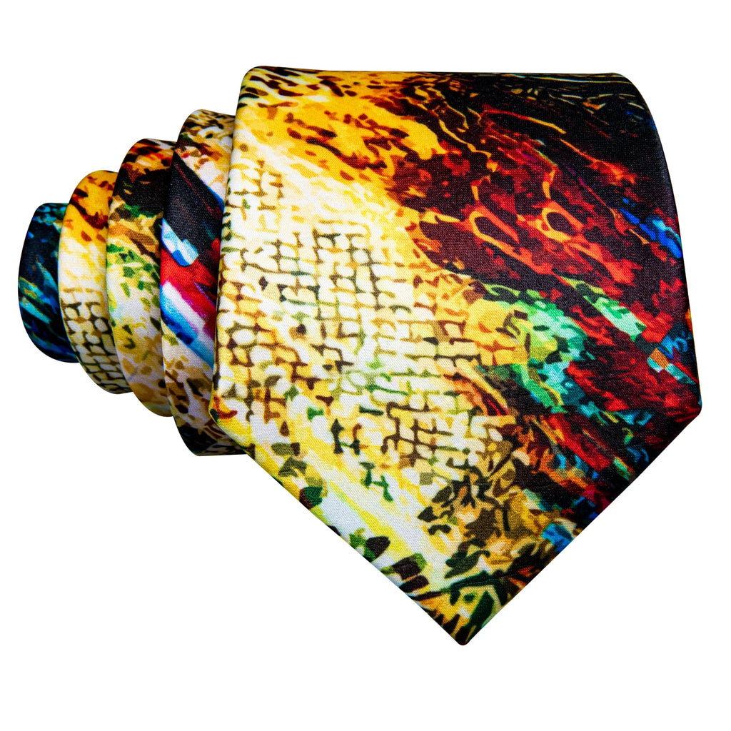Men's Necktie, Pocket Square & Cufflinks Set – Floral & Novelty Prints
