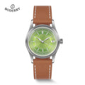 BODERRY HOU Automatic Watch – 80-Hour Power Reserve, Domed Sapphire Crystal, 100m Water Resistant