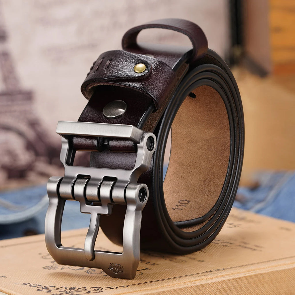 BISON DENIM Genuine Leather Belt