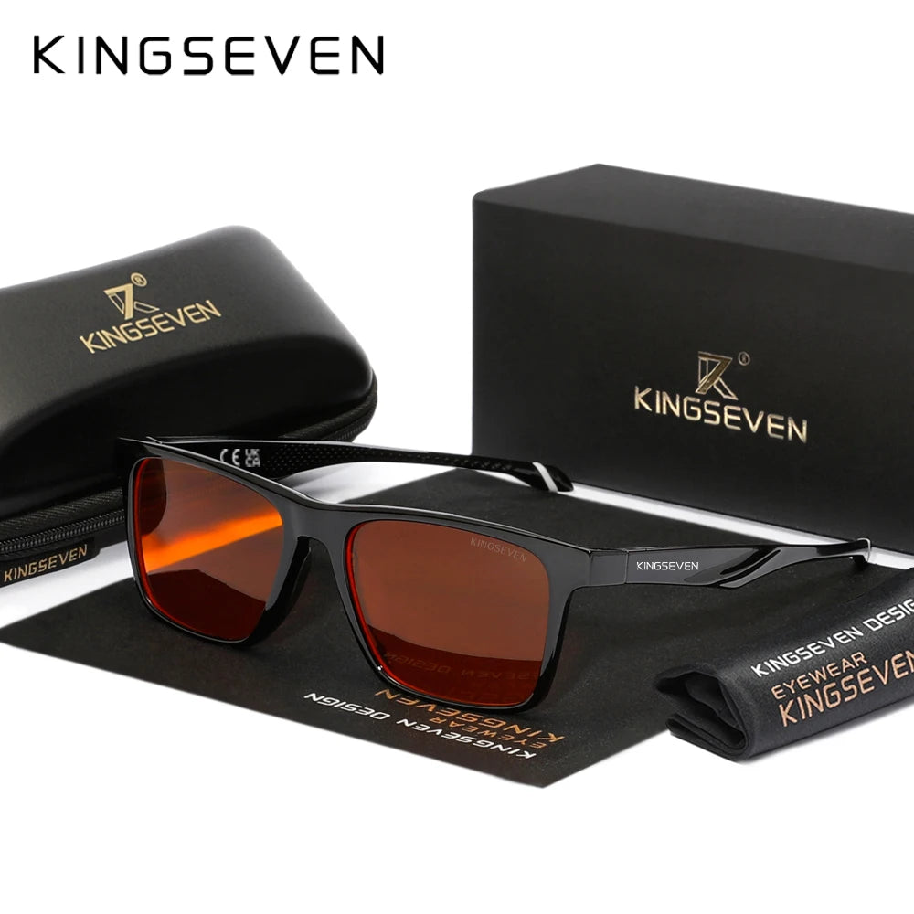 KINGSEVEN Casual Blue Light Glasses – Rectangle Frame