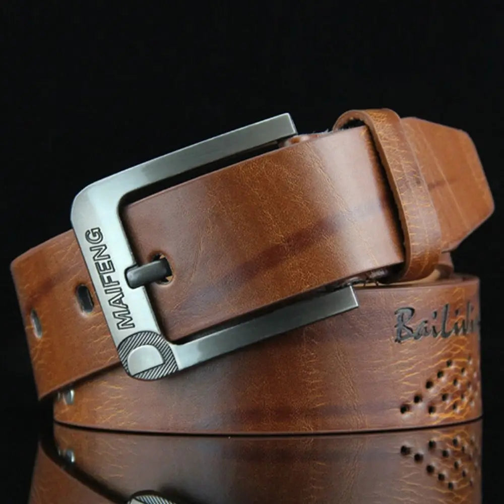Men's Classic Buckle Belt – Formal & Everyday Style