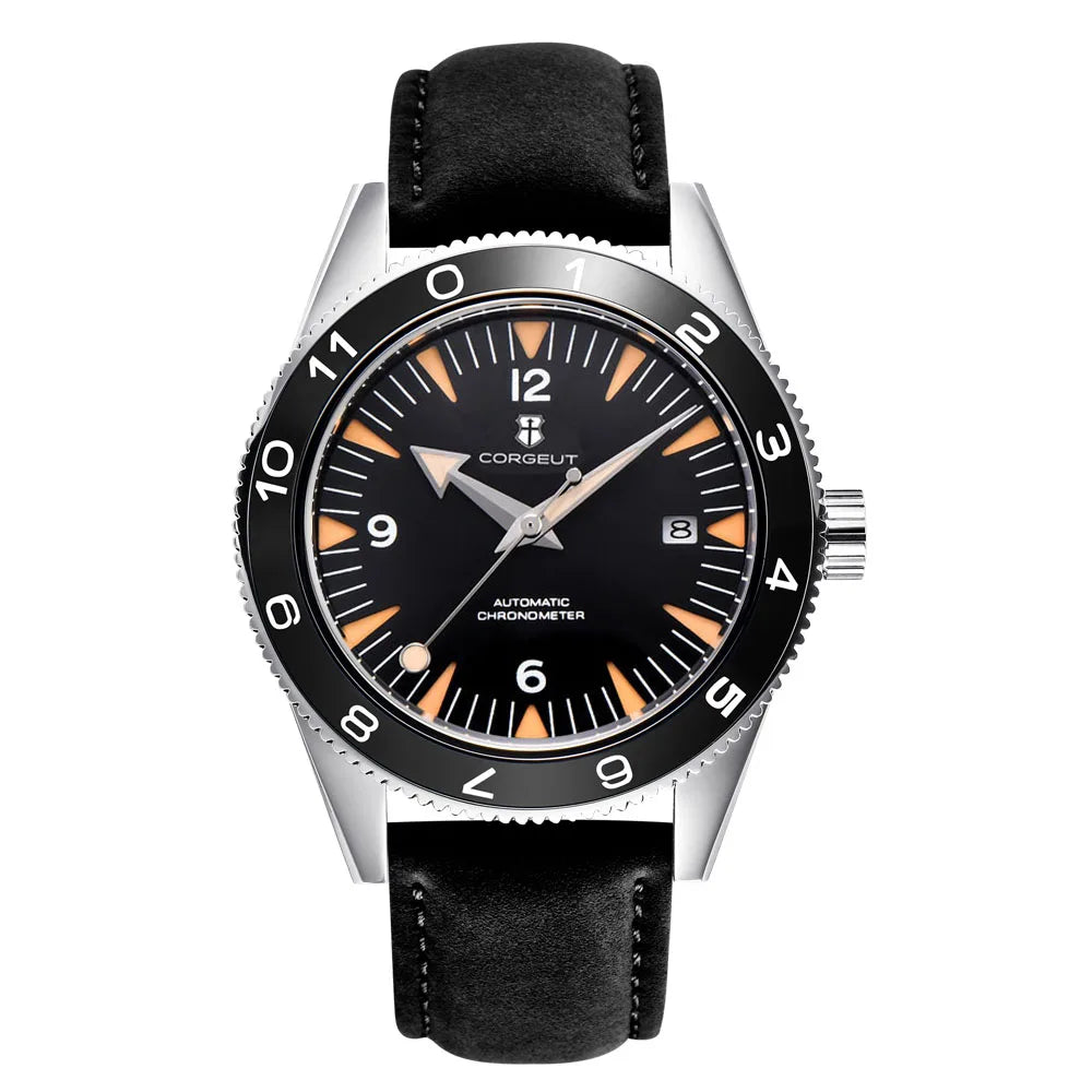 CORGEUT 2013 Automatic Dive Watch – Ceramic Bezel, Sapphire Crystal, NH35 or Miyota, 100m Water Resistant