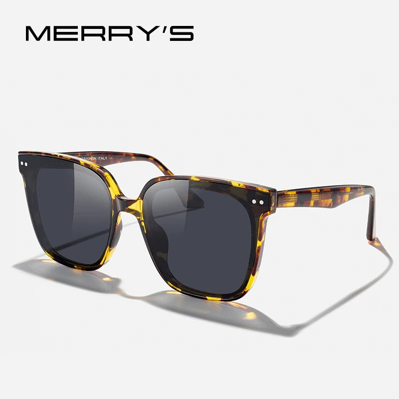 Merry's Women's Square Polarised Sunglasses — Fashion Frame